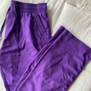 Healing Hands Purple Label scrub pants large